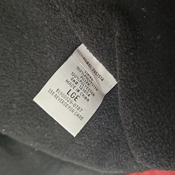 TOTES Women's Large Maroon Three Season Fleece Lined Jacket - Picture 5 of 7